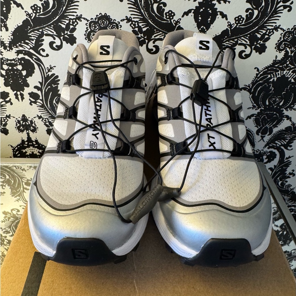 salomon xt pathway 2 white silver nirvana - Picture 4 of 7